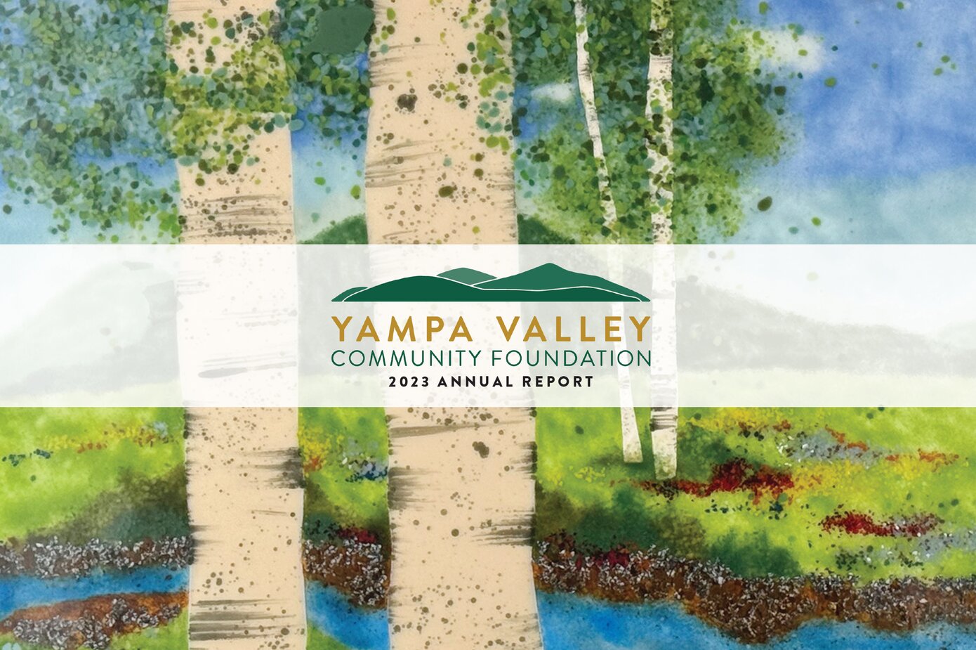 yampa-valley-community-foundation-2020 annual report cover